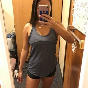 Lululemon Blue Workout Tank Size 4